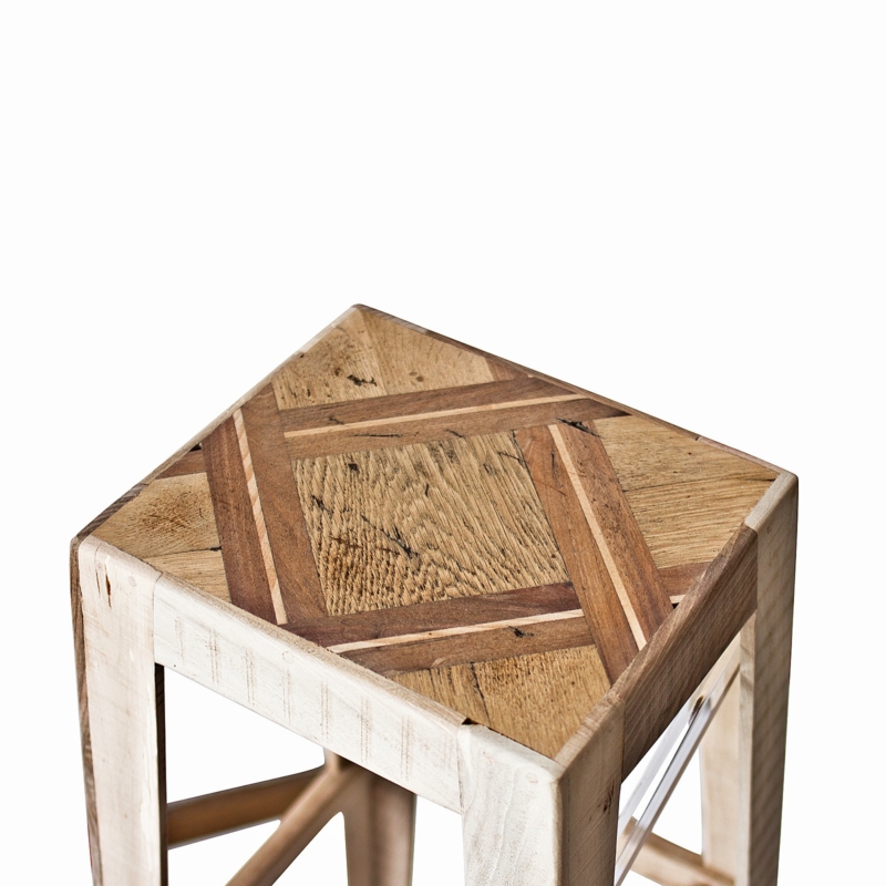 Hillsideout - Wooden Floor Stool