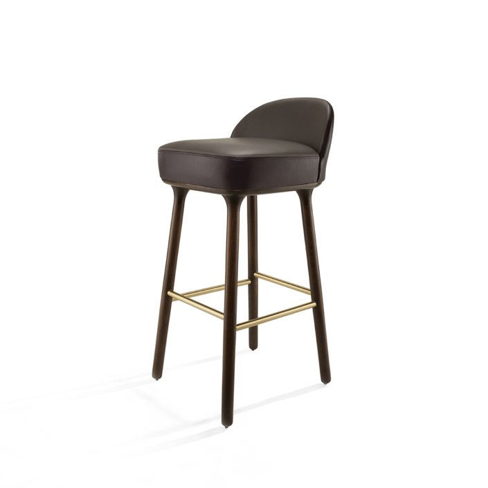 Jaime Hayon for Sé - Beetley Bar Stool - Oak Legs