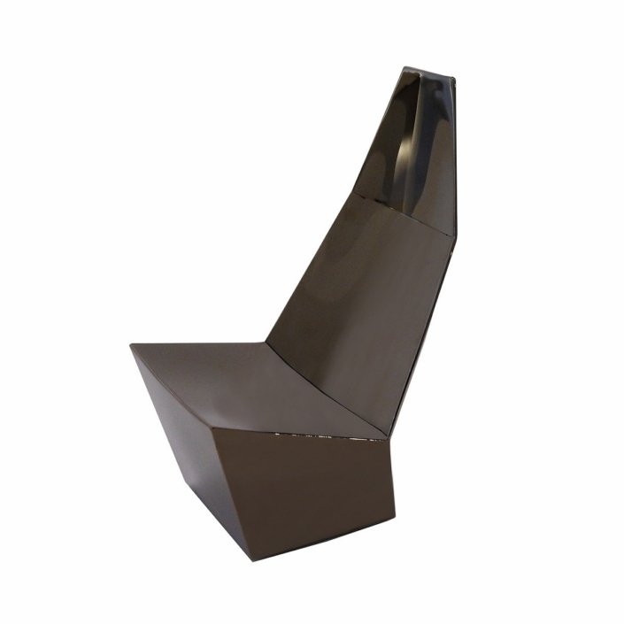 Alexander Lotersztain - QTZ Lounge Chair – Maquette – Black