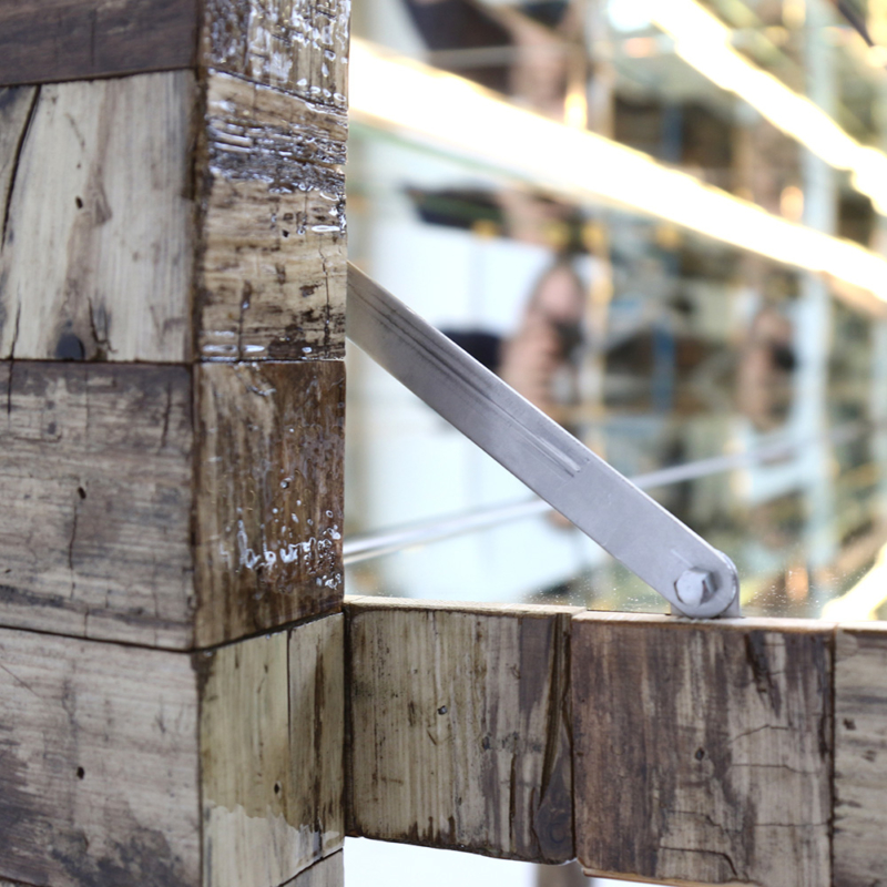 Piet Hein Eek - NYC Waste Mirror Liquor Cabinet