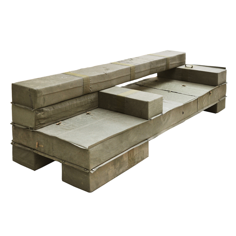 Piet Hein Eek - Chunky Upholstered Beam Bench