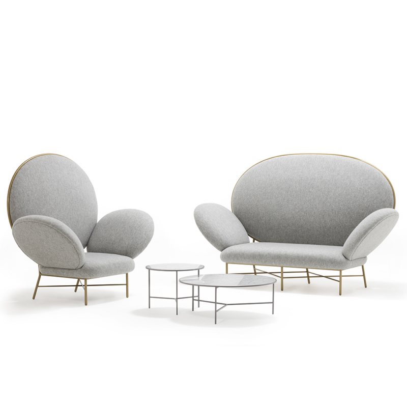 Nika Zupanc for Sé - Smoke Coffee Tables, Stay Armchair and Sofa