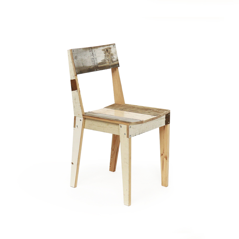 Piet Hein Eek - Oak Chair in Scrapwood