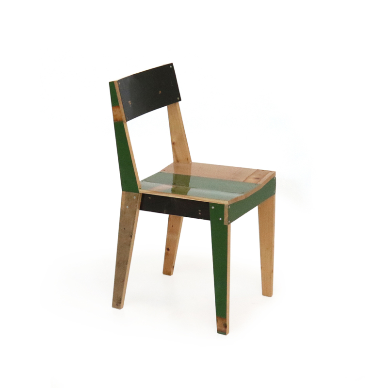 Piet Hein Eek - Oak Chair in Scrapwood