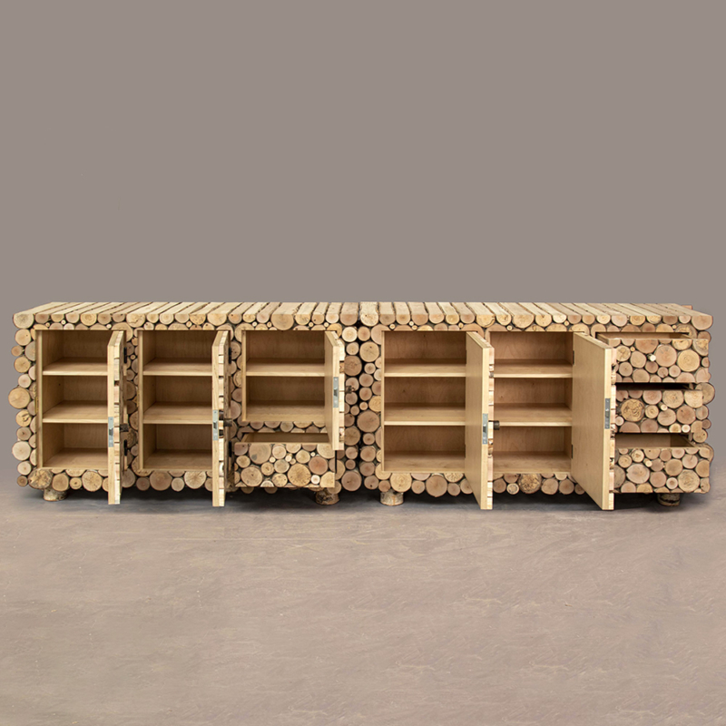 Piet Hein Eek - Tree Trunk Cabinet