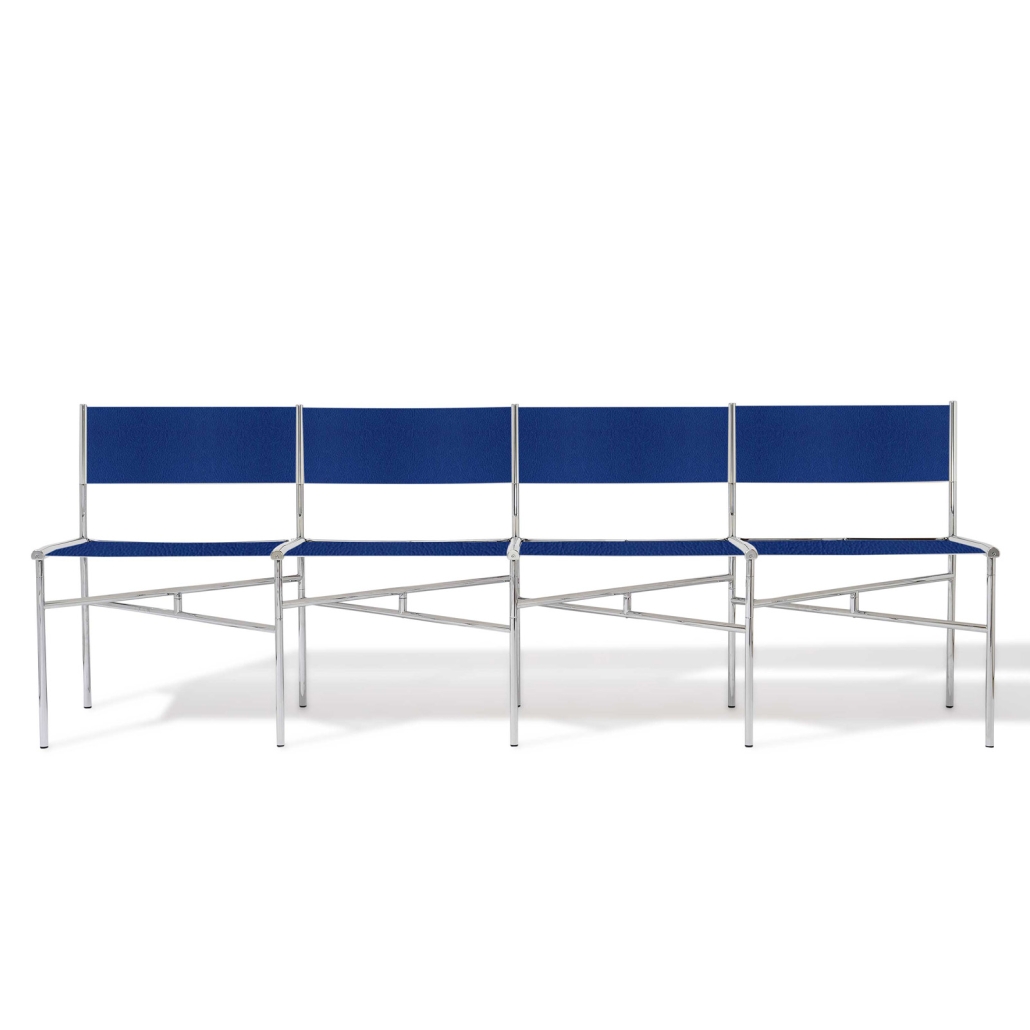 Meeting Chairs – 4 Seats - Batyline - White by Laurence Humier ...